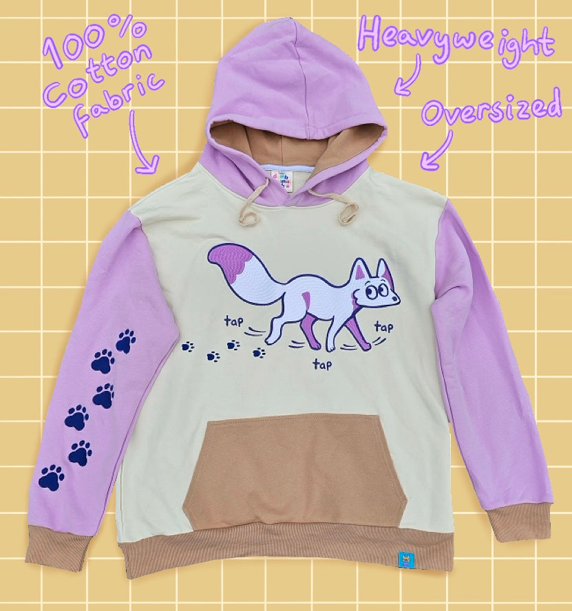 DumbAnimalClub Tippy Tappy Fox Hoodie