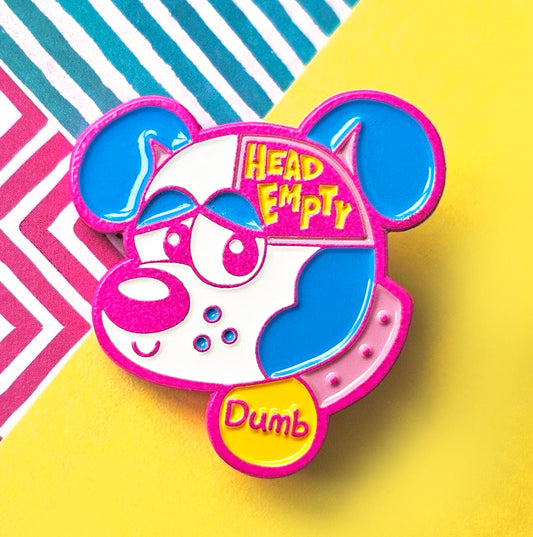 Head Empty enamel pin by DumbAnimalClub