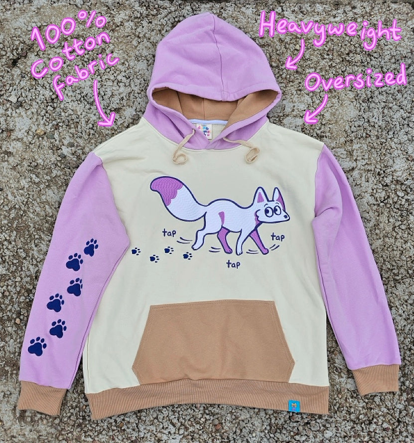 DumbAnimalClub Tippy Tappy Fox Hoodie